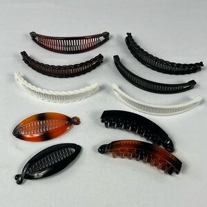 Lot of 10 Assorted Hair Clips